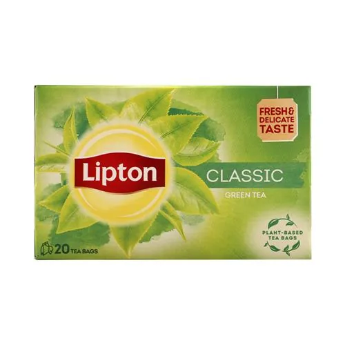 TE CLEAR GREEN PURE LIPTON X 20 UNI